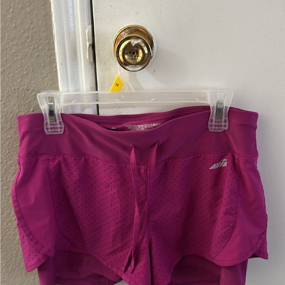 Avia Women's Magenta Athletic Shorts